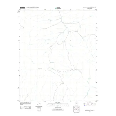 2011 Map of Mescal Warm Spring, 2011 Print