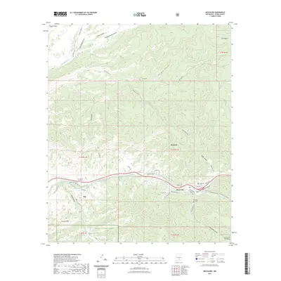 2023 Map of Mescalero, 2023 Print