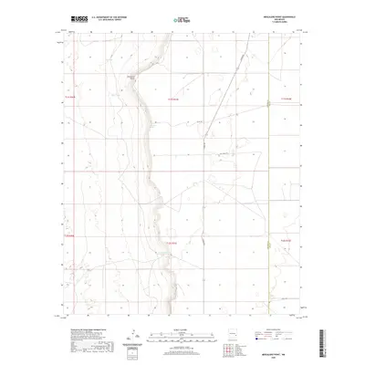 2020 Map of Mescalero Point, 2020 Print
