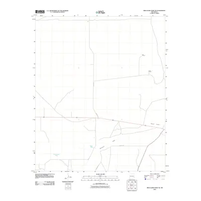 2010 Map of Mescalero Point NE, 2010 Print