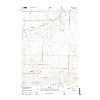 2014 Map of Mesick NE, 2014 Print