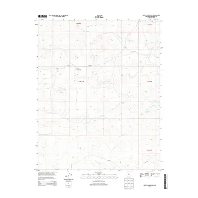 2013 Map of Mesita Americana, 2013 Print