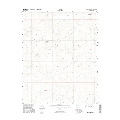 2017 Map of Mesita Americana, 2017 Print
