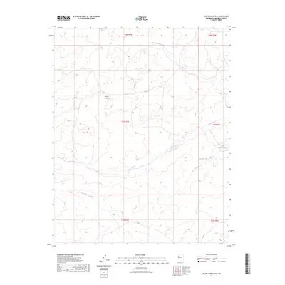 2023 Map of Mesita Americana, 2023 Print