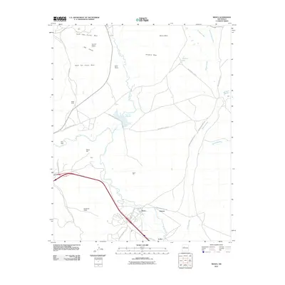 2010 Map of Mesita, 2010 Print