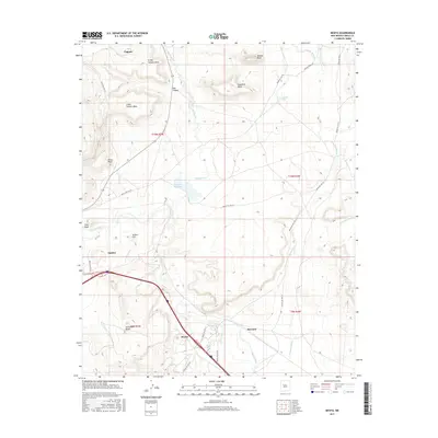 2017 Map of Mesita, 2017 Print