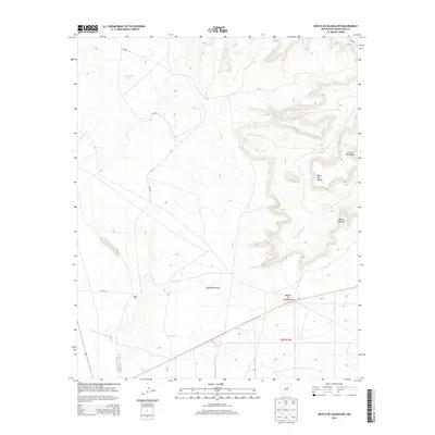 2013 Map of Mesita De Guadalupe, 2013 Print