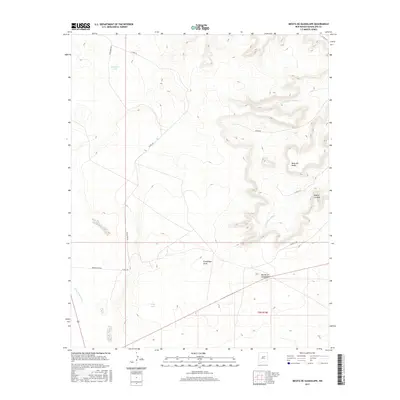 2017 Map of Mesita De Guadalupe, 2017 Print