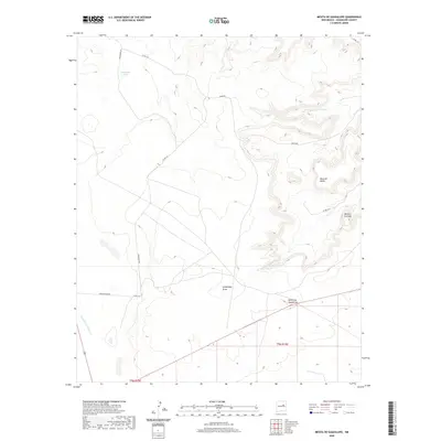 2020 Map of Mesita De Guadalupe, 2020 Print