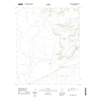 2023 Map of Mesita De Guadalupe, 2023 Print