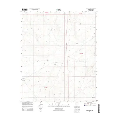 2013 Map of Mesita De Yeso, 2013 Print