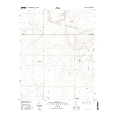 2017 Map of Mesita Del Gato, 2017 Print