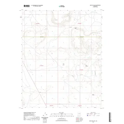 2020 Map of Mesita Del Gato, 2020 Print