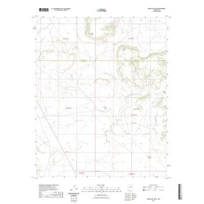 2023 Map of Mesita Del Gato, 2023 Print