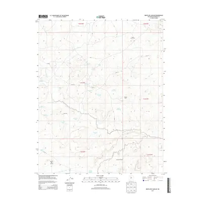 2013 Map of Mesita Del Gavilan, 2013 Print