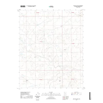 2020 Map of Mesita Del Gavilan, 2020 Print