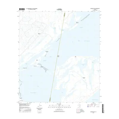 2016 Map of Mesquite Bay, 2016 Print
