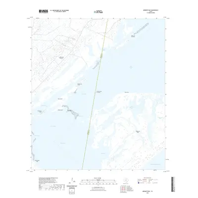 2022 Map of Mesquite Bay, 2022 Print