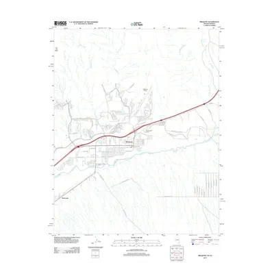 2012 Map of Mesquite, 2012 Print