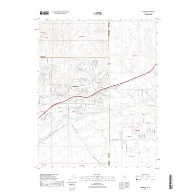 2018 Map of Mesquite, 2018 Print