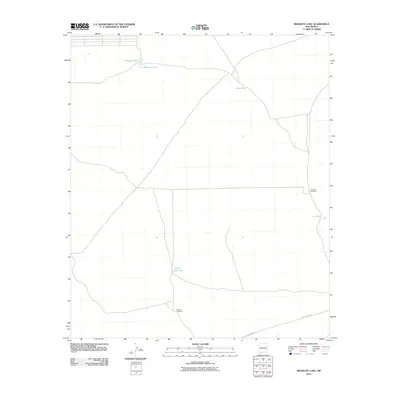 2010 Map of Mesquite Lake, 2010 Print