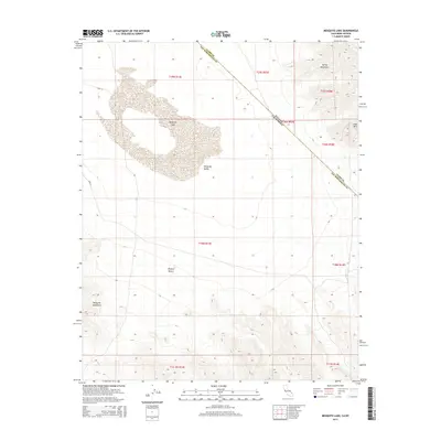 2015 Map of Mesquite Lake, 2015 Print