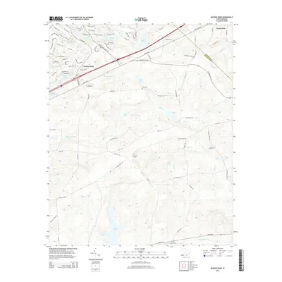 2014 Map of Messers Pond, 2014 Print