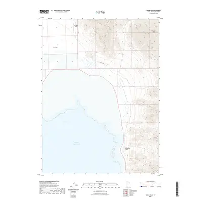 2020 Map of Messix Peak, 2020 Print