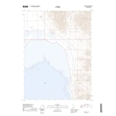 2023 Map of Messix Peak, 2023 Print