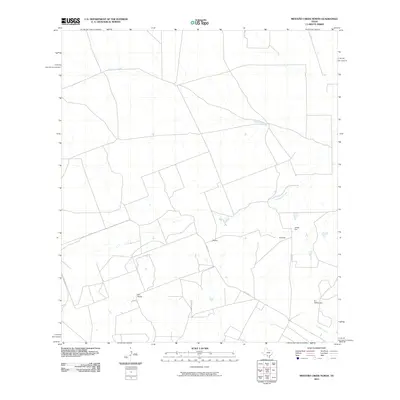2010 Map of Mesteno Creek North, 2010 Print