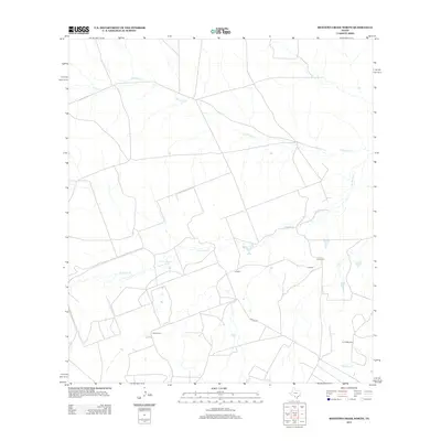 2013 Map of Mesteno Creek North, 2013 Print