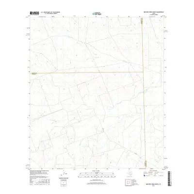 2016 Map of Mesteno Creek North, 2016 Print