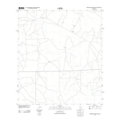 2013 Map of Mesteno Creek South, 2013 Print
