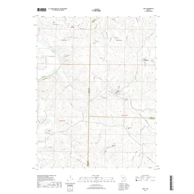 2017 Map of Meta, 2017 Print