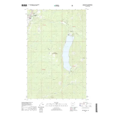 2020 Map of Metaline Falls, 2020 Print