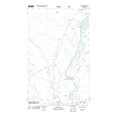 2011 Map of Metaline, 2011 Print