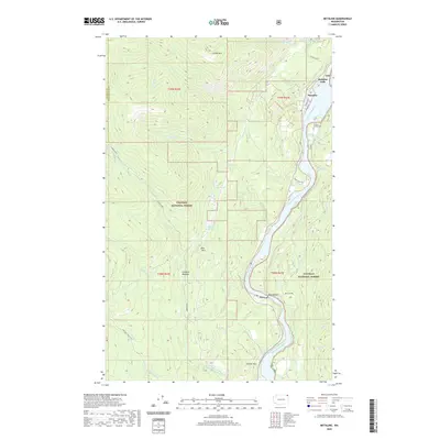 2020 Map of Metaline, 2020 Print