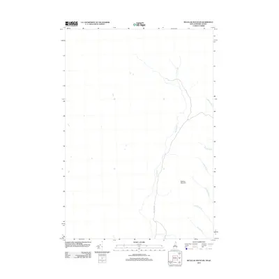 2012 Map of Metallak Mountain, 2012 Print