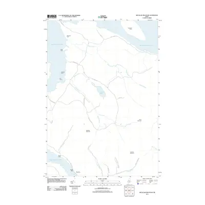 2011 Map of Metallak Mountain, 2011 Print