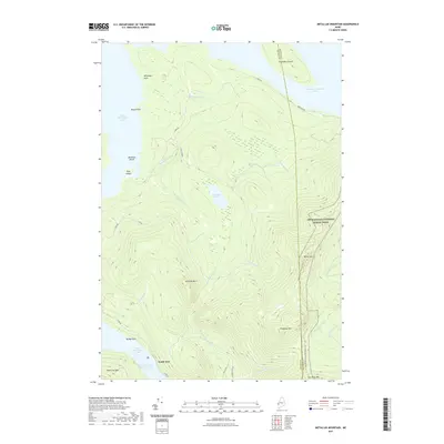 2021 Map of Metallak Mountain, 2021 Print
