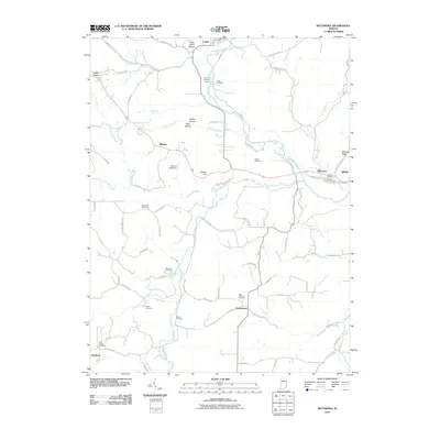 2010 Map of Metamora, 2010 Print
