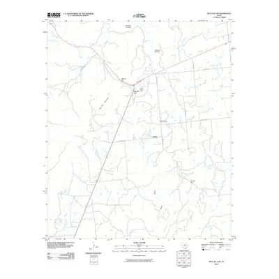 2010 Map of Metcalf Gap, 2010 Print