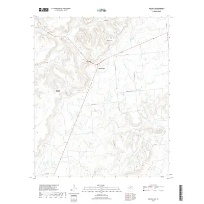 2019 Map of Metcalf Gap, 2019 Print