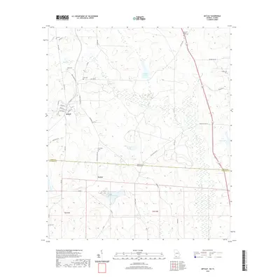 2020 Map of Metcalf, 2020 Print