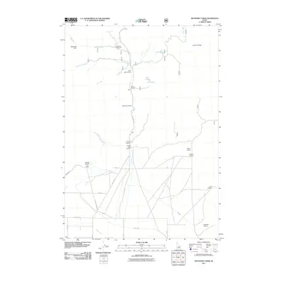 2011 Map of Methodist Creek, 2011 Print