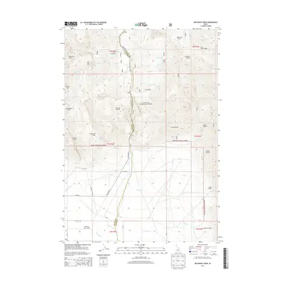 2013 Map of Methodist Creek, 2013 Print