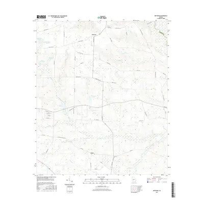 2017 Map of Methvins, 2017 Print