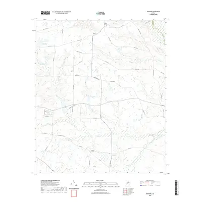 2020 Map of Methvins, 2020 Print