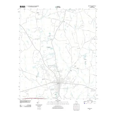 2011 Map of Metter, 2011 Print
