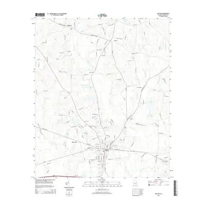 2014 Map of Metter, 2014 Print